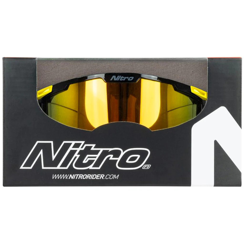 Nitro - NV-100 Iridium Yellow MX Goggle - Image 4