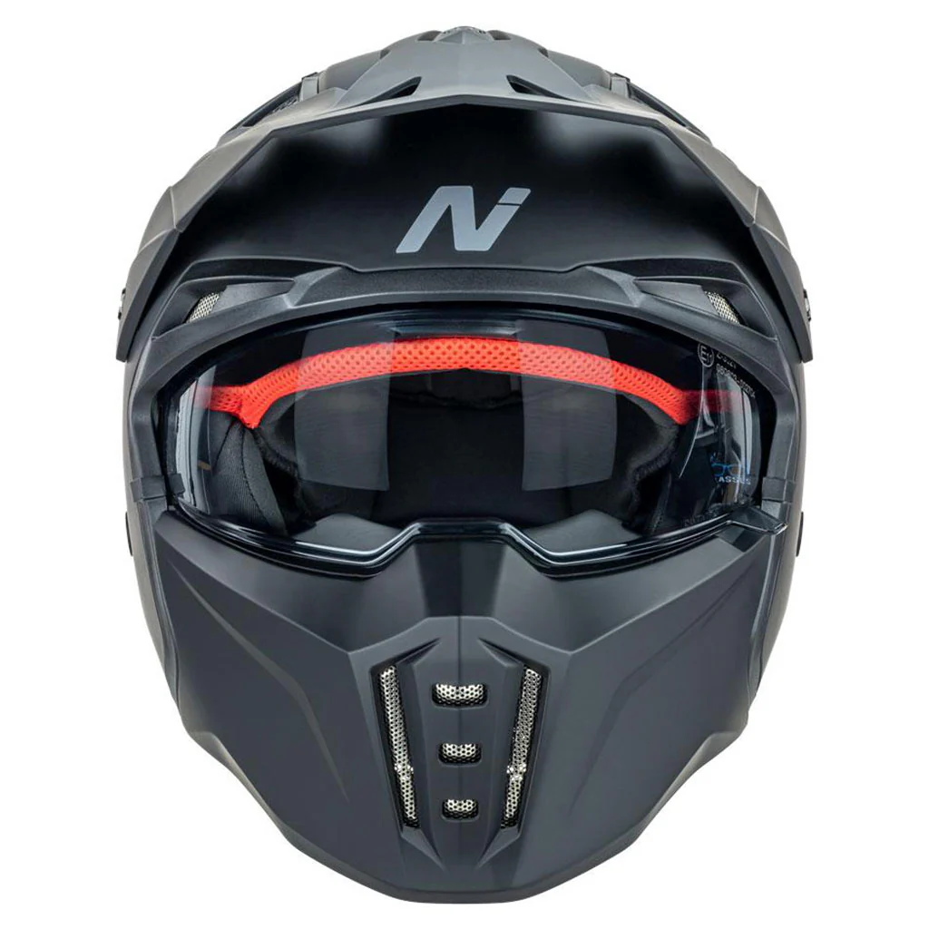 Nitro - NZ302 Commando Matt Black Helmet - Image 3