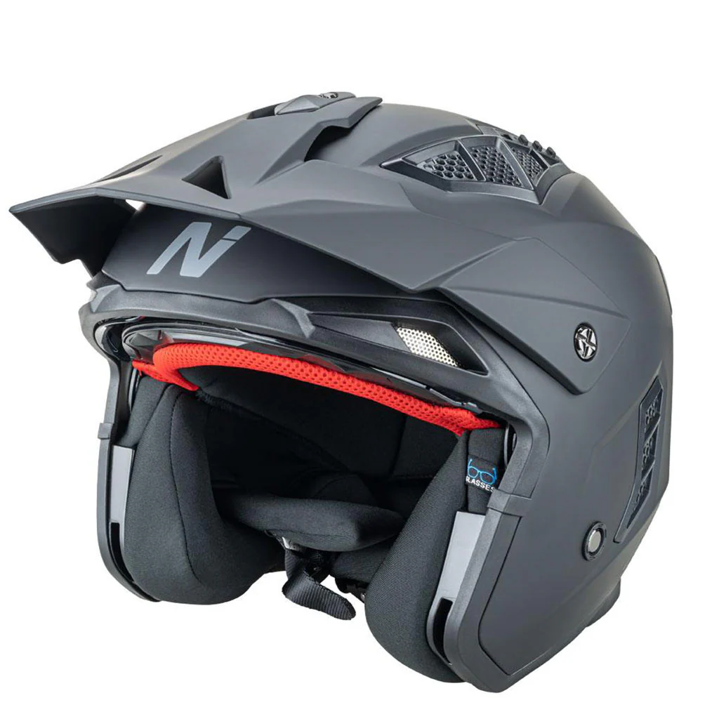 Nitro - NZ302 Commando Matt Black Helmet - Image 7