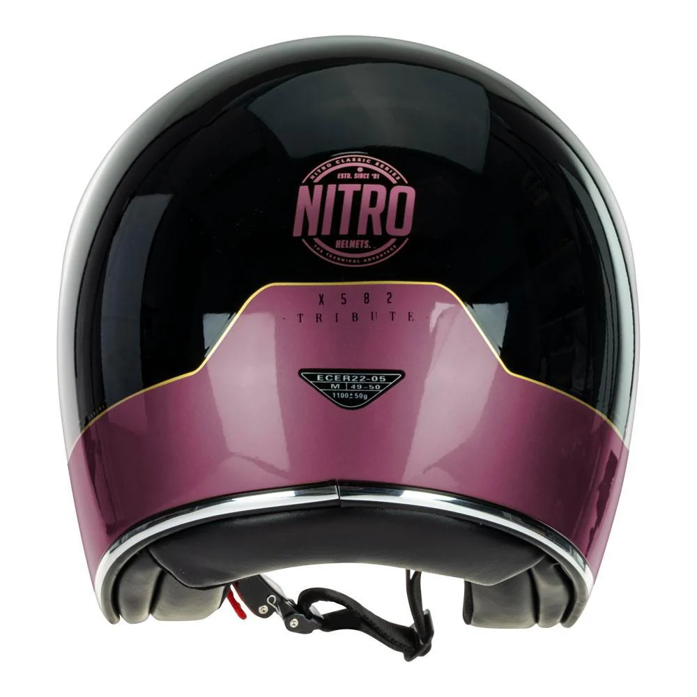 Nitro - X582 Tribute Open Face Helmet - Image 5