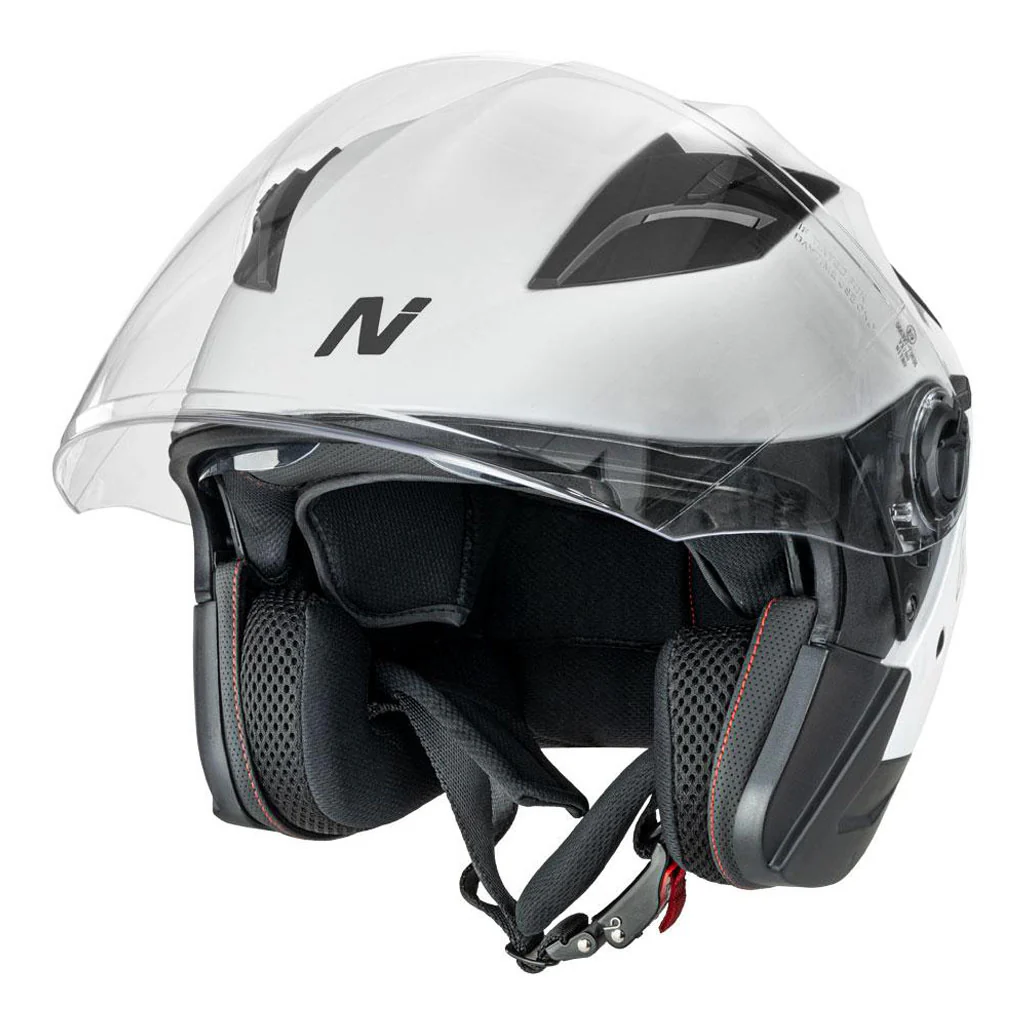Nitro - X780S Gloss White Open Face Helmet - Image 5