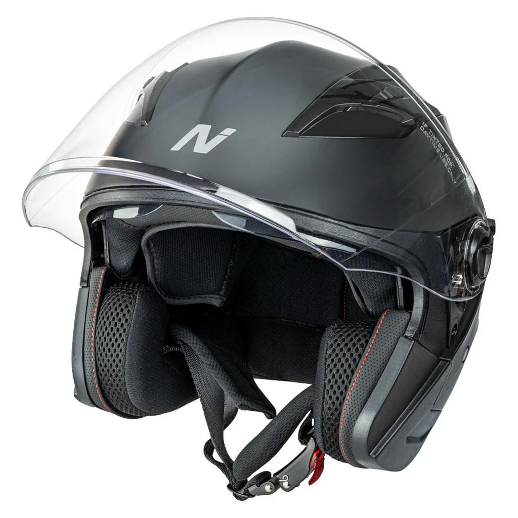 Nitro - X780S Satin Black Open Face Helmet - Image 5