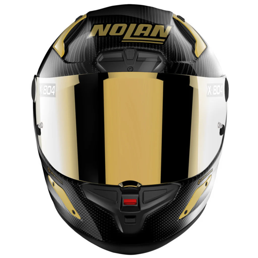 Nolan - X-804 RS Carbon/Gold Helmet - Image 3