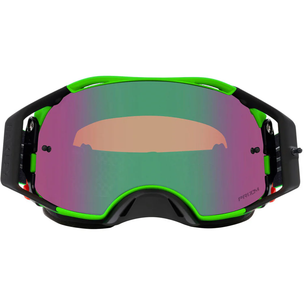 Oakley - Airbrake Moto B1B Green/Black Prizm Jade Lens Goggles - Image 3