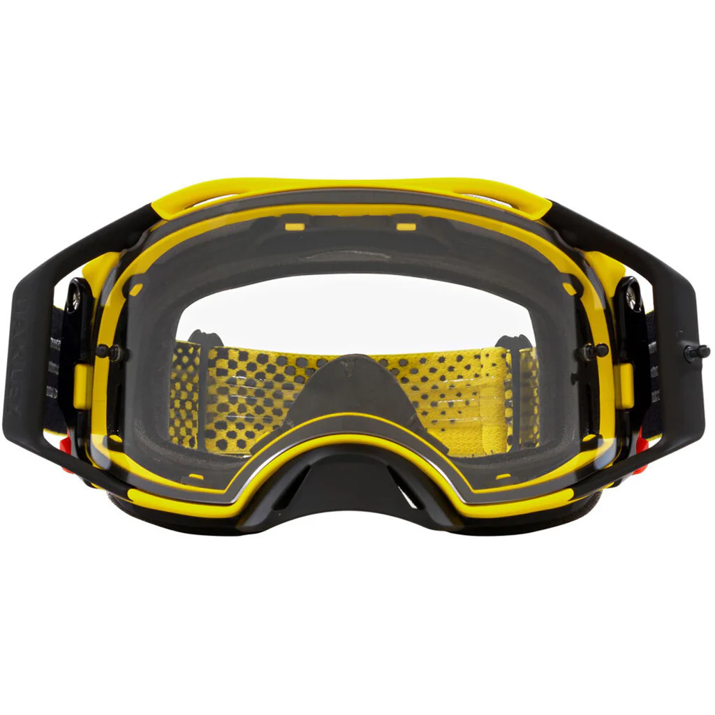 Oakley - Airbrake Moto B1B Yellow/Black Clear Lens Goggles - Image 3