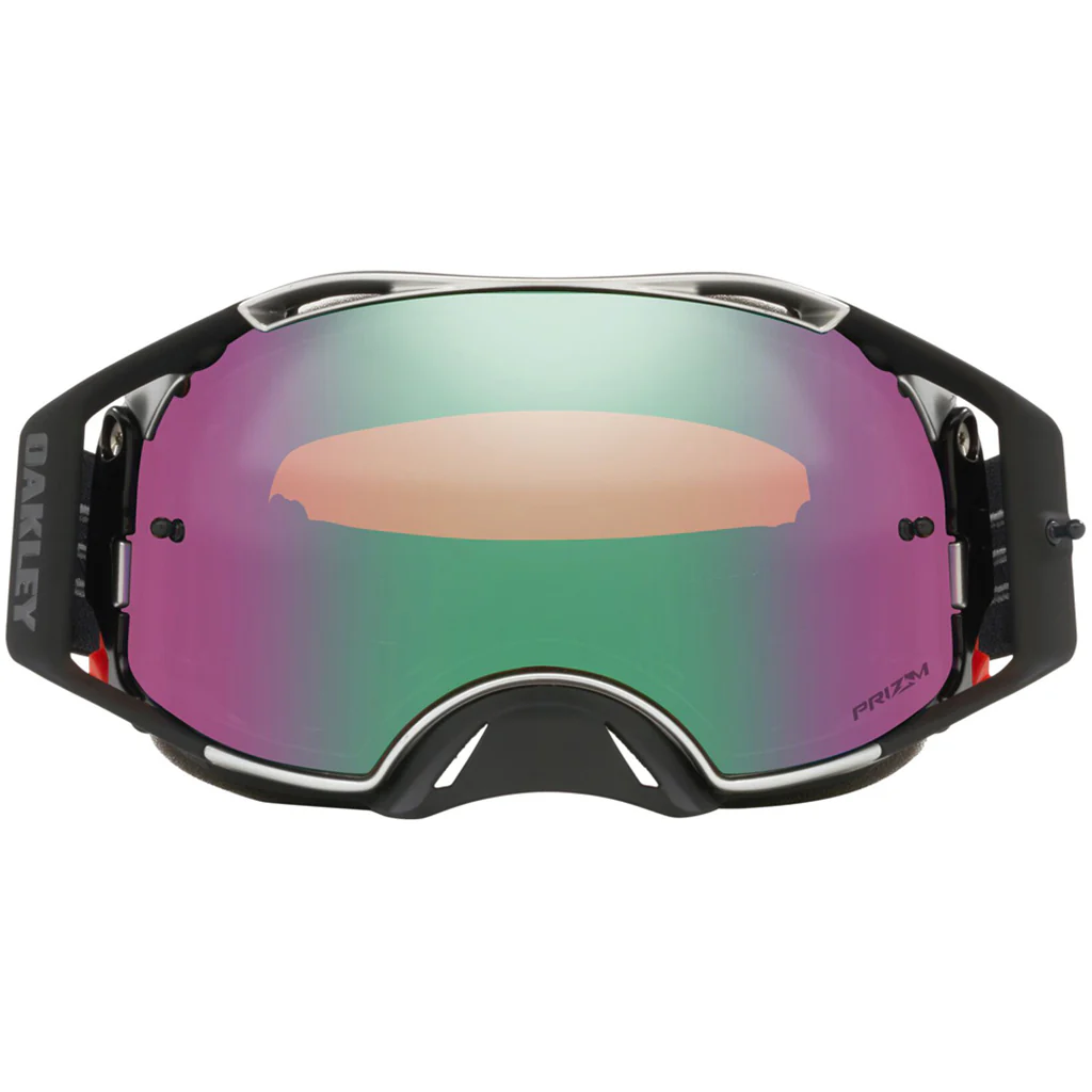 Oakley - Airbrake Tuffblock Black/Grey Prizm Jade Lens Goggles - Image 3