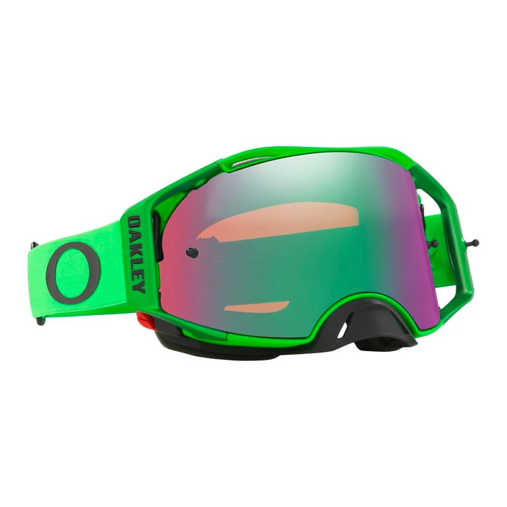 Oakley - Airbrake Green W/ Prizm Iridium Lens Goggles - Image 3