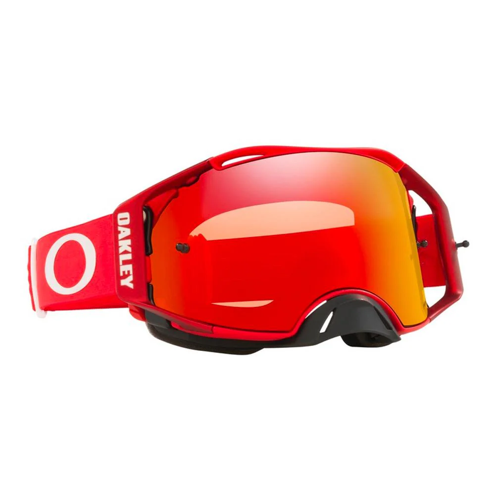Oakley - Airbrake Red W/ Prizm Iridium Lens Goggles - Image 3