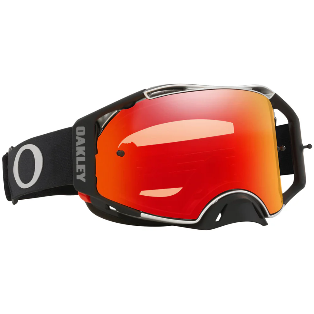 Oakley - Airbrake Tuffblock Black/Grey Prizm Torch Lens Goggles - Image 2