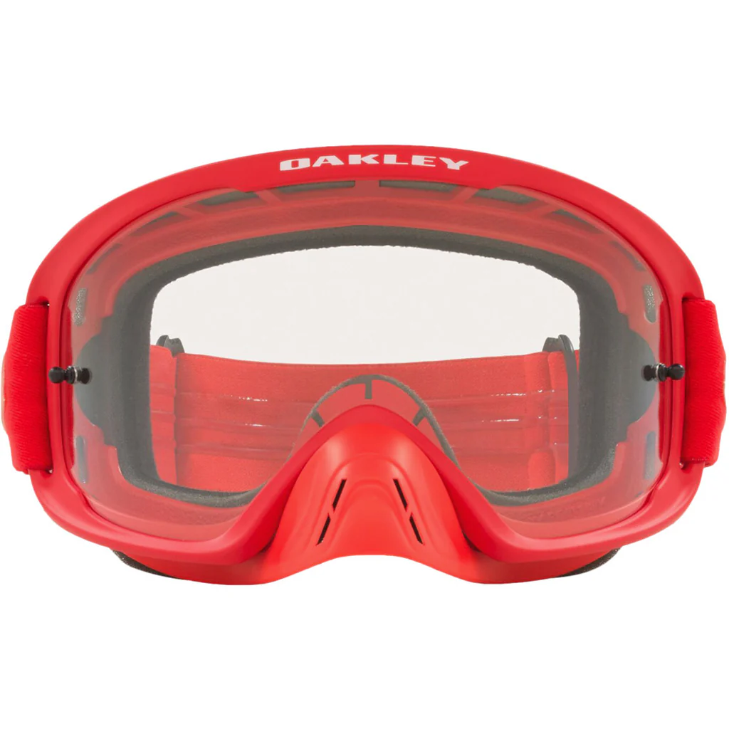 Oakley - O Frame 2.0 Pro Red W/ Clear Lens Goggles - Image 2