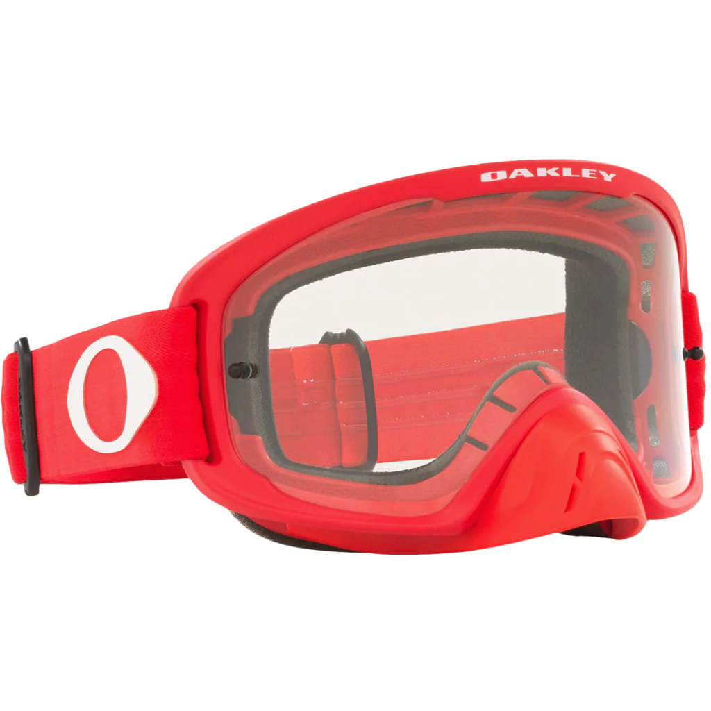 Oakley - O Frame 2.0 Pro Red W/ Clear Lens Goggles - Image 3
