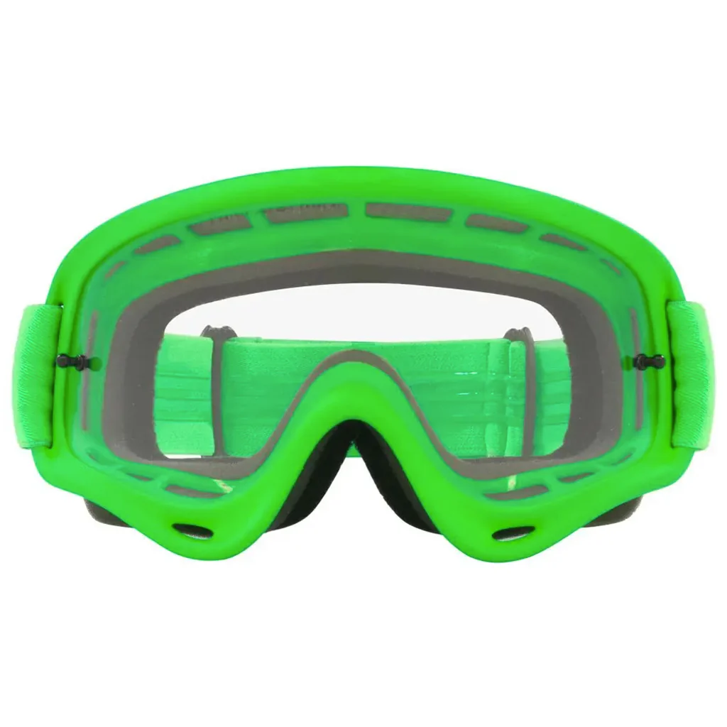 Oakley - O-Frame Moto Green Clear Lens Goggles - Image 2