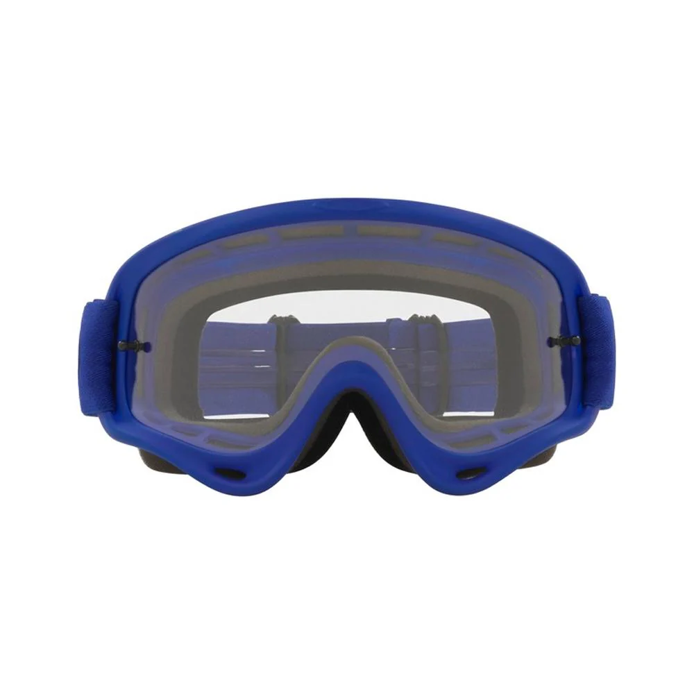 Oakley - O Frame Blue W/ Clear Lens Moto Goggles - Image 2