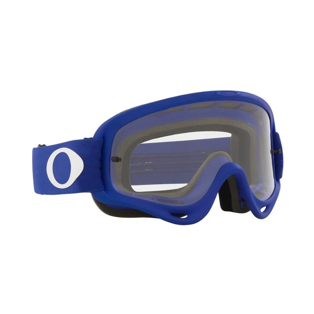 Oakley - O Frame Blue W/ Clear Lens Moto Goggles - Image 3