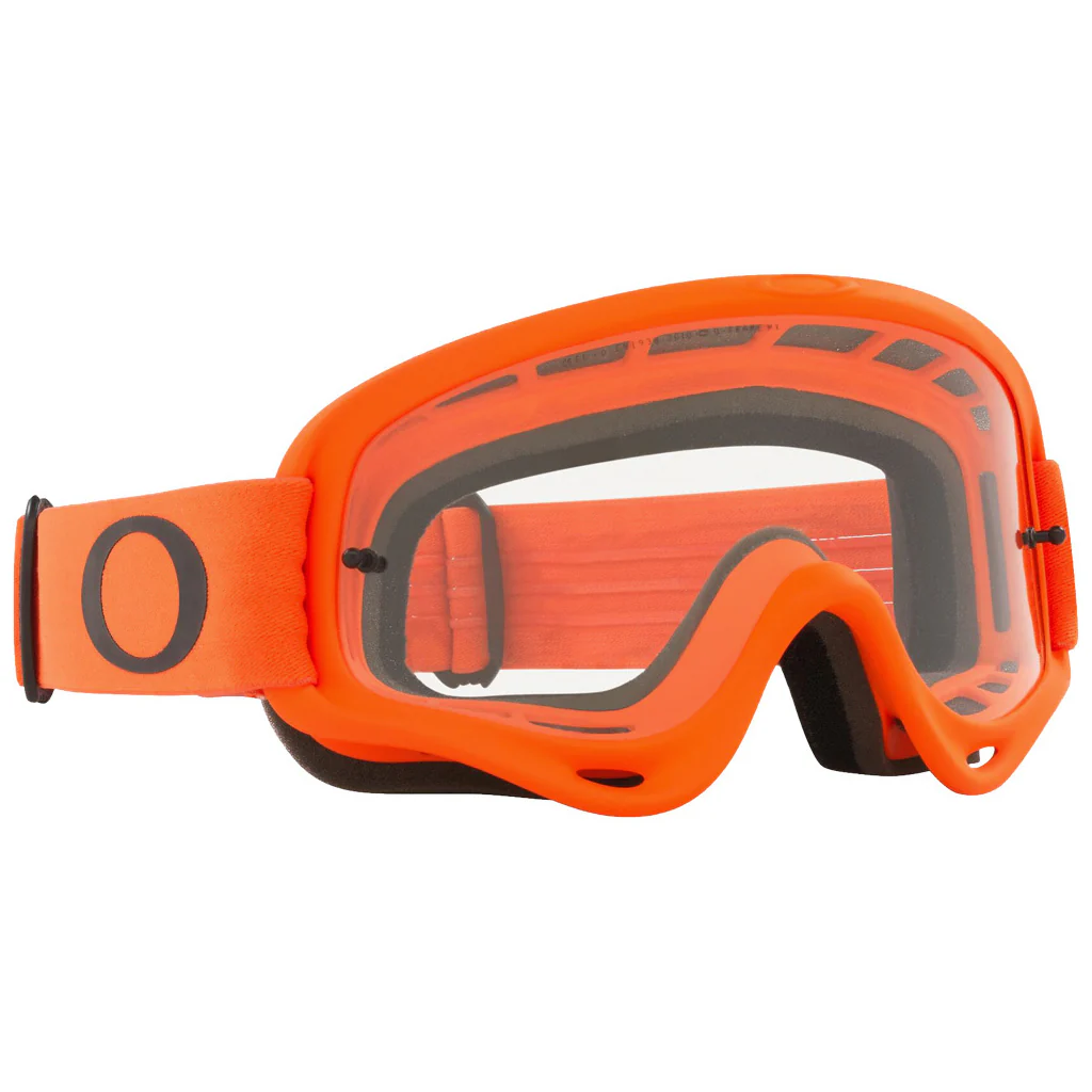 Oakley - O-Frame Moto Orange Clear Lens Goggles - Image 2