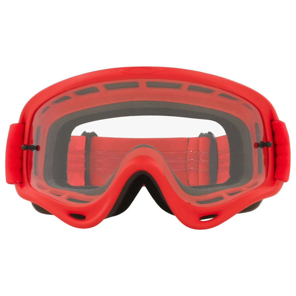 Oakley - O-Frame Moto Red Clear Lens Goggles - Image 3