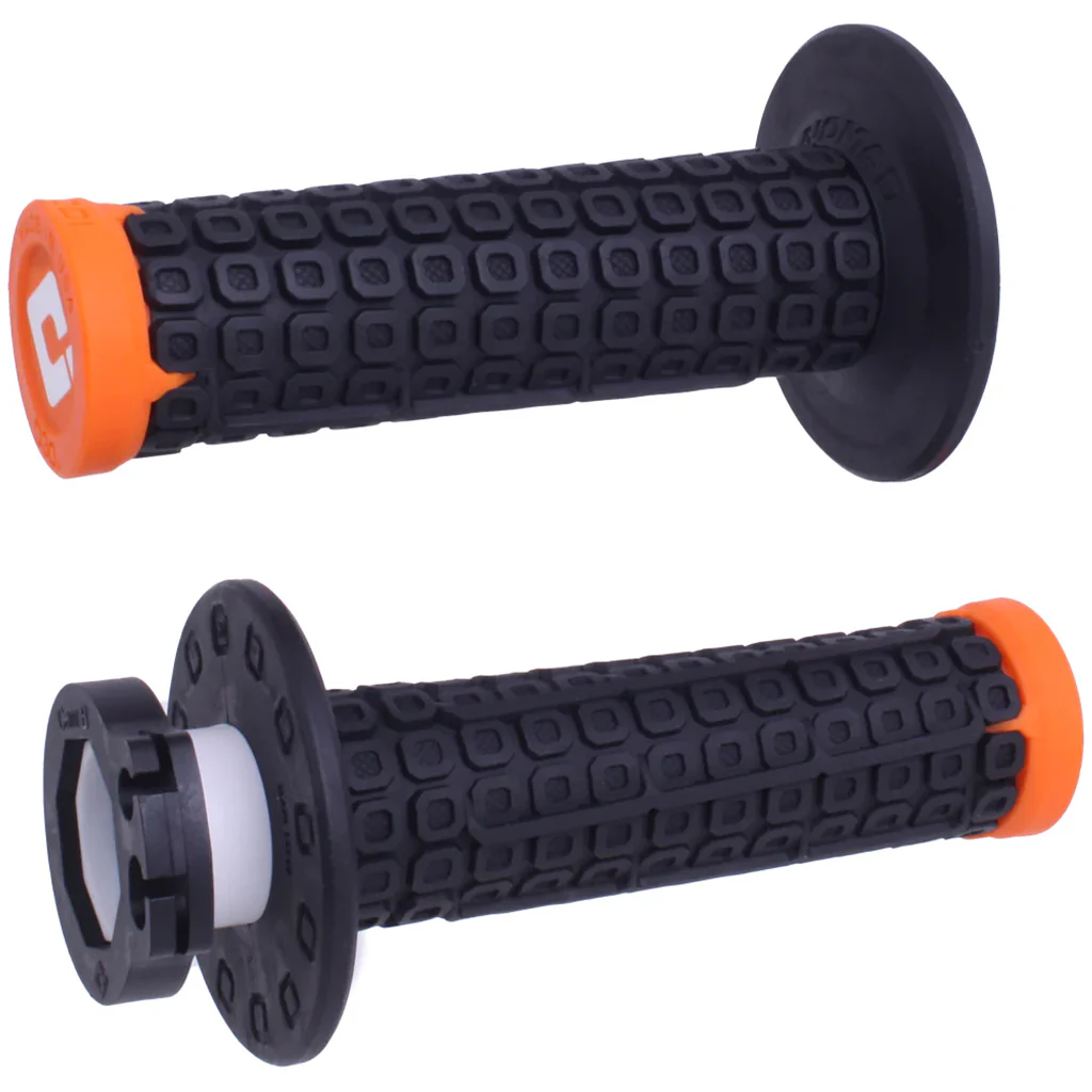 ODI - Nomad D30 Black/Orange Lock On Grips