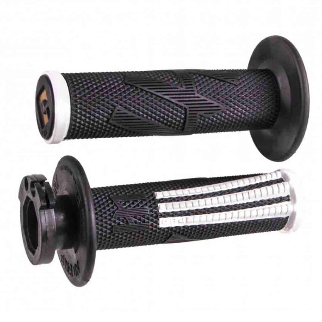 ODI - V2 Emig Pro Black/White Lock On Grips - Image 4