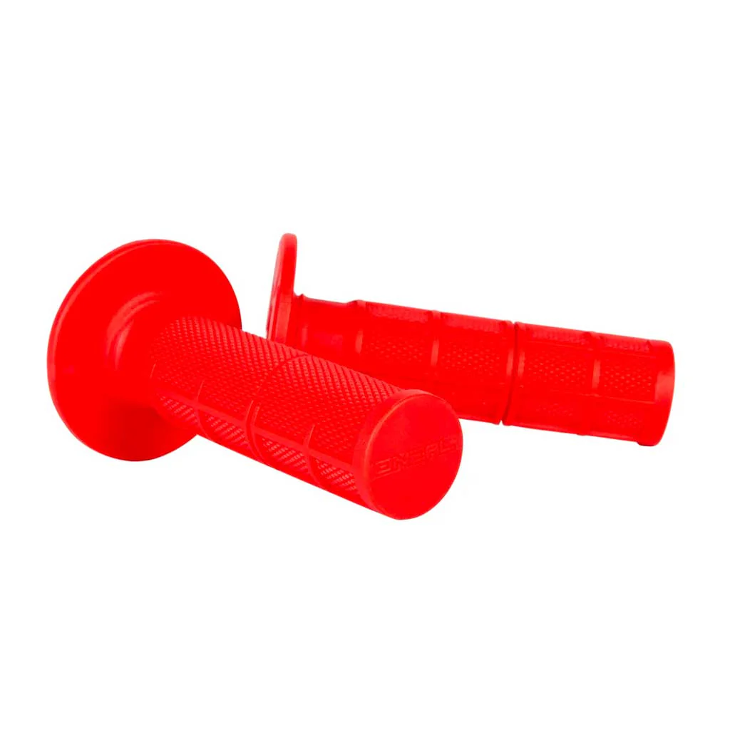 Oneal - MX Pro Half Waffle Red Grips - Image 2