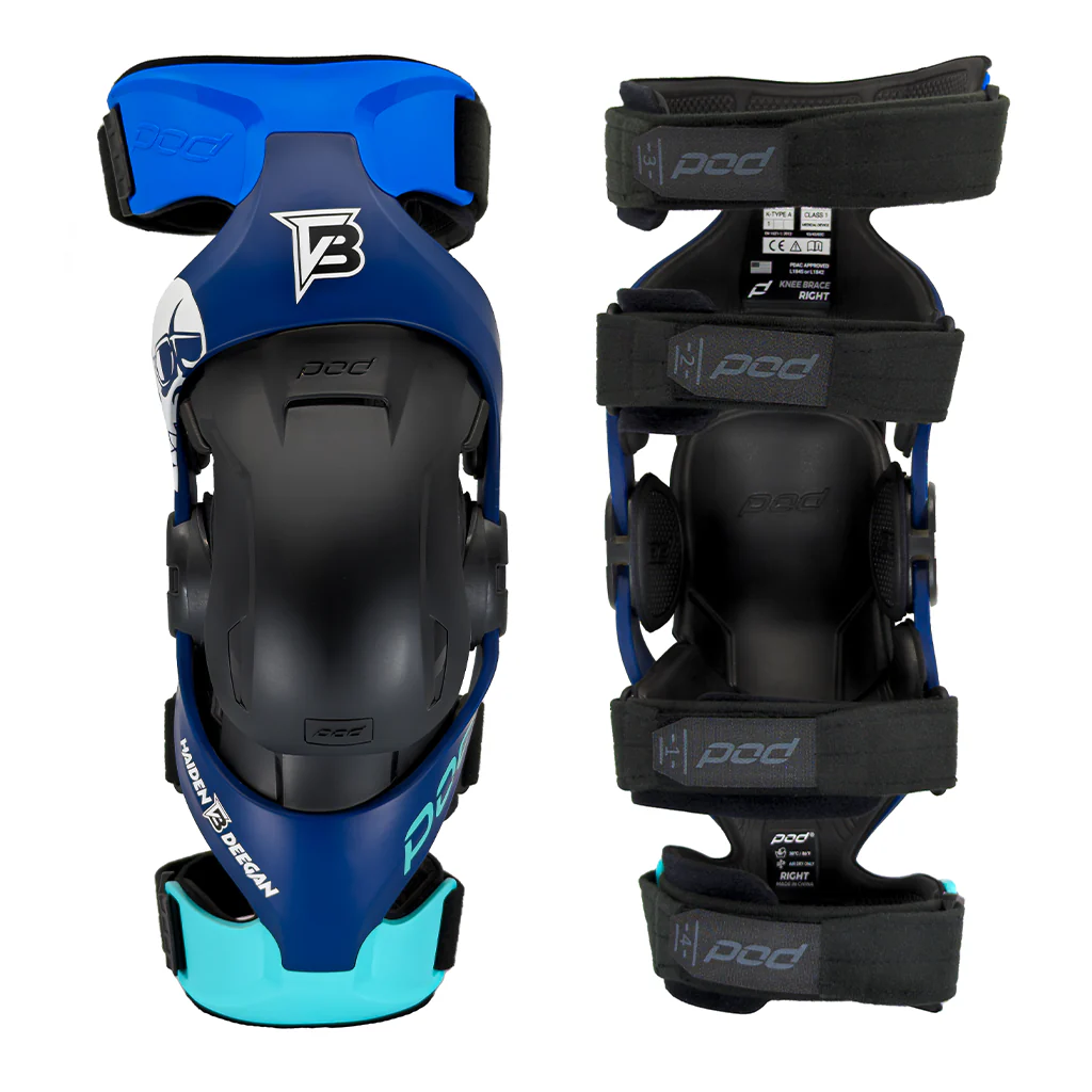 PODMX - Haiden Deegan LE Youth K4 2.0 Knee Brace Pair - Image 2