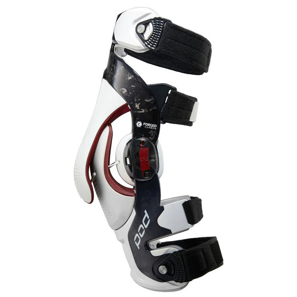 PODMX - K8 3.0 Carbon/White Left Knee Brace - Image 2