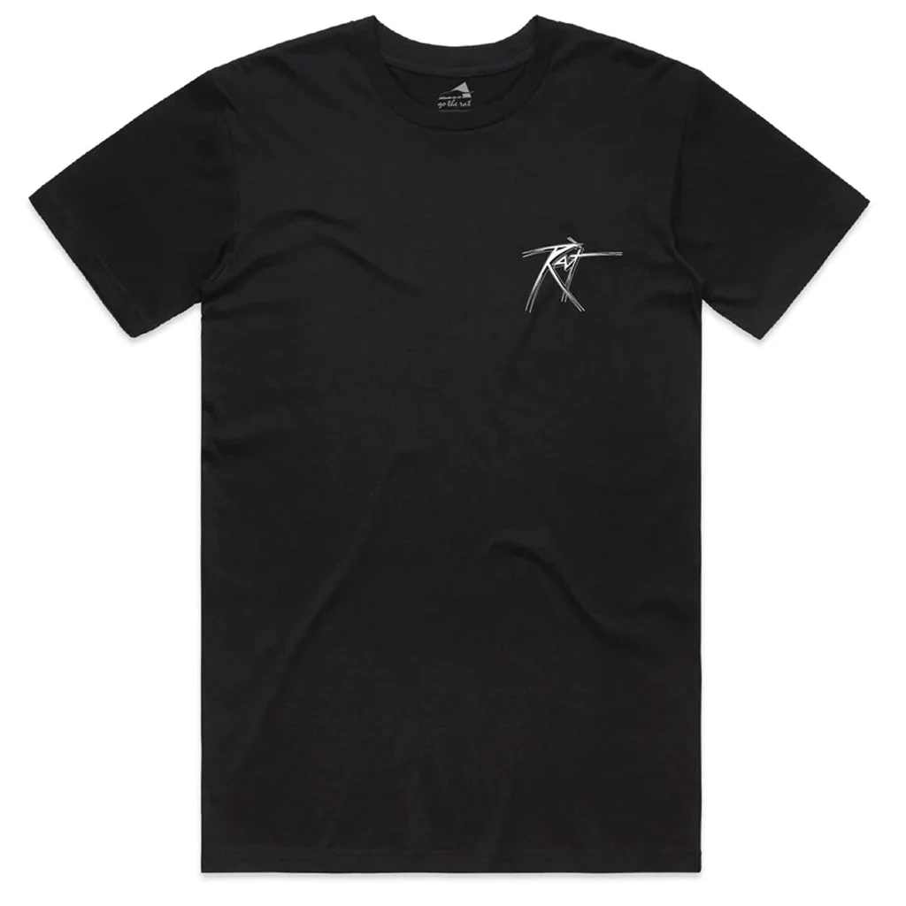 Rat Racing - Feral City Black Tee - Image 2
