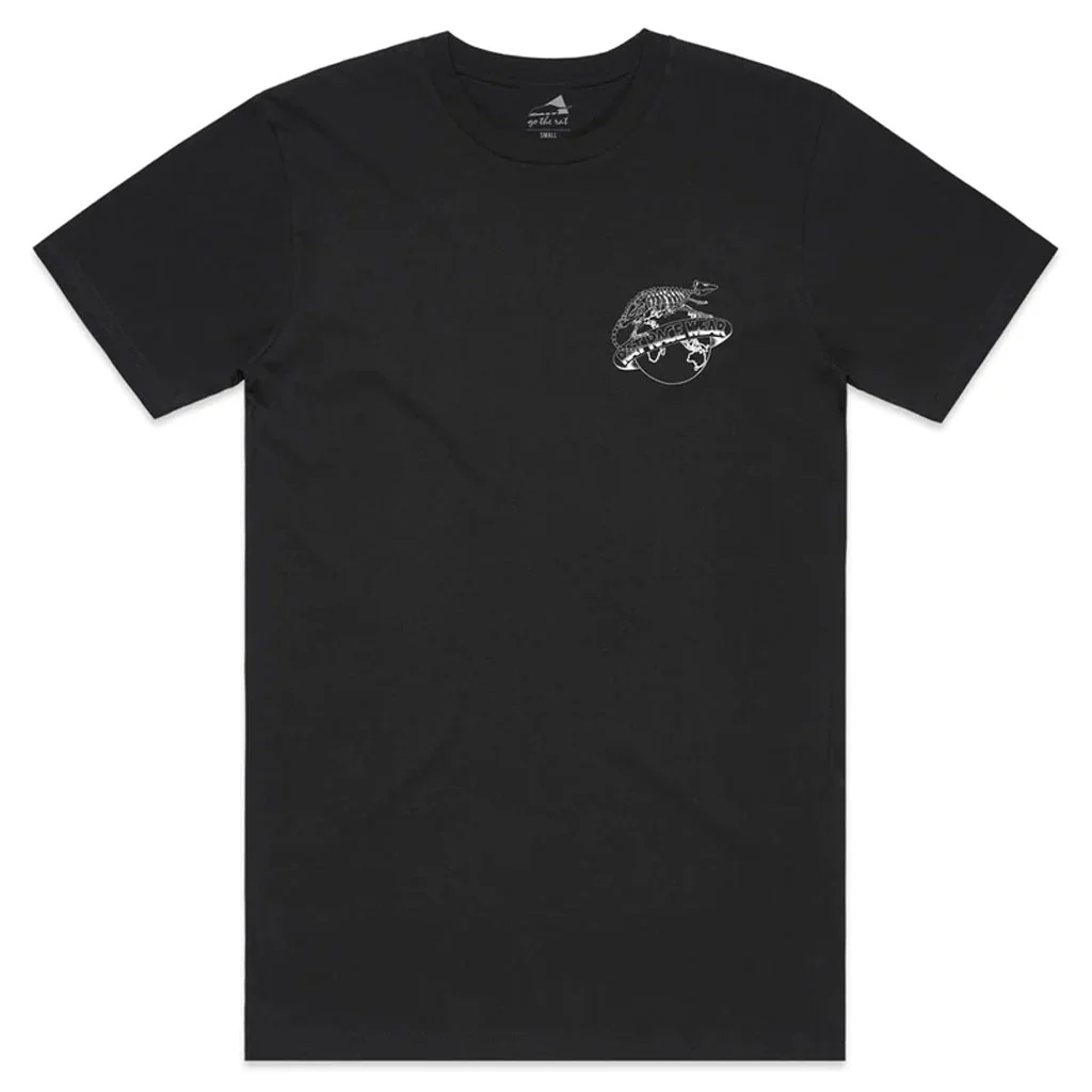 Rat Racing - Rat World Black Tee - Image 2