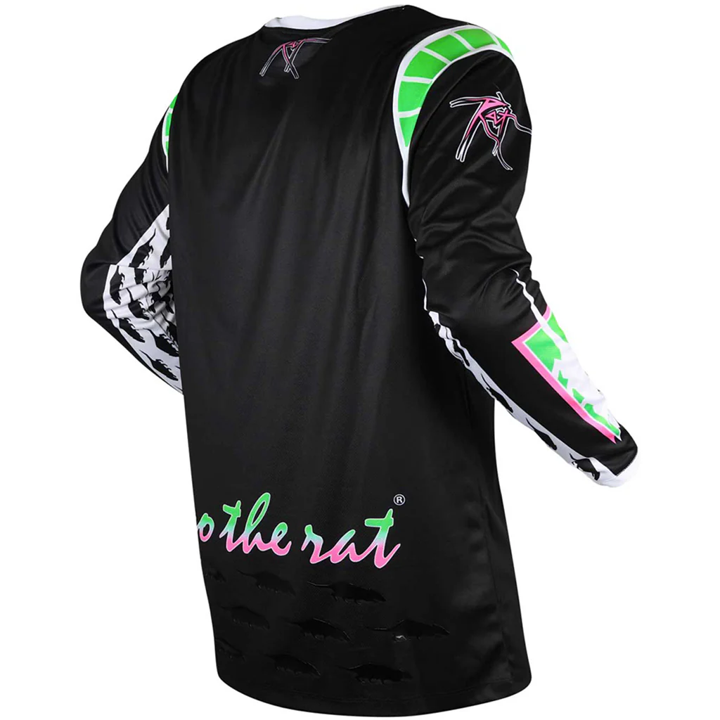 Rat Racing - Ratbro Black/Green/Pink Jersey - Image 4