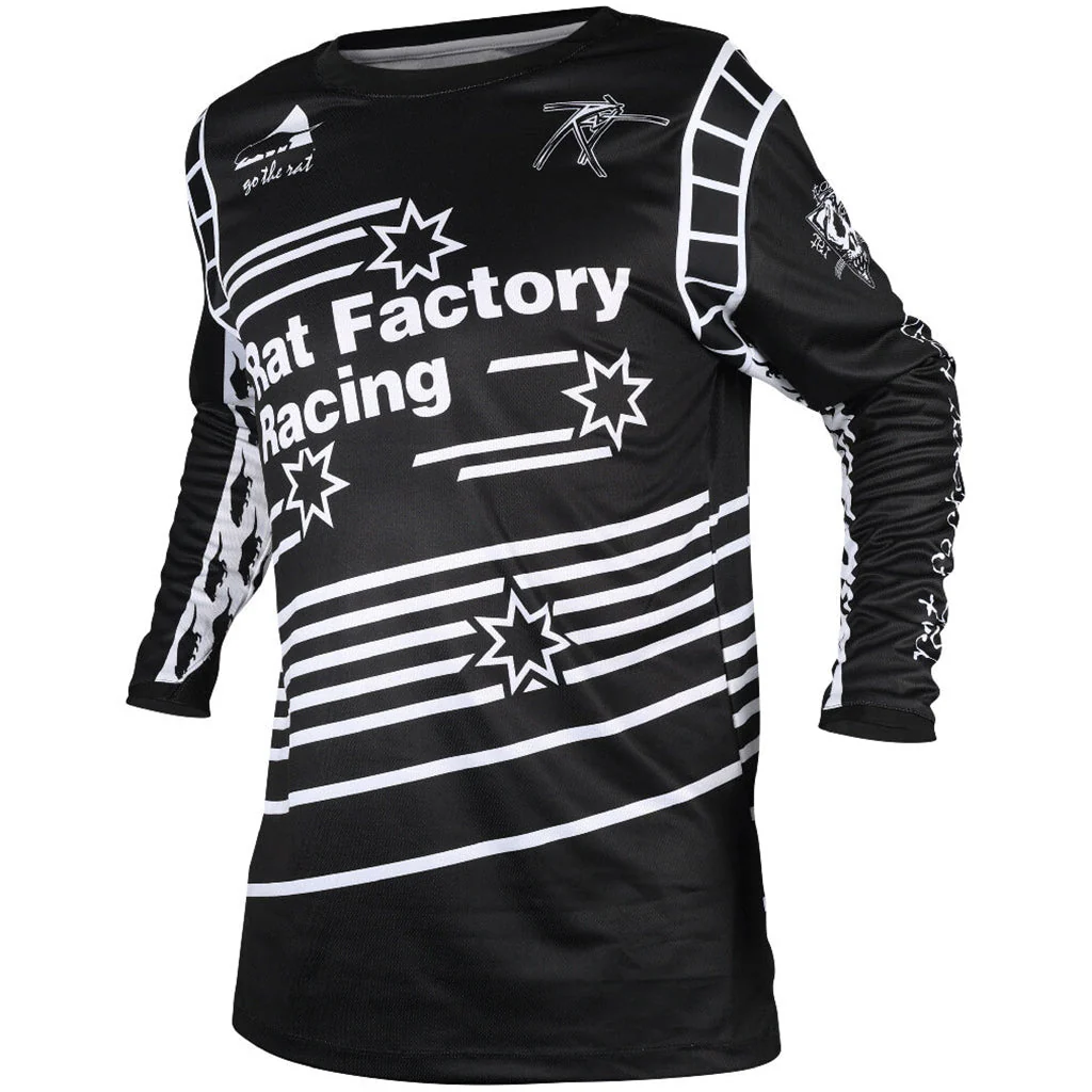 Rat Racing Star Black/White MX Combo - Image 2