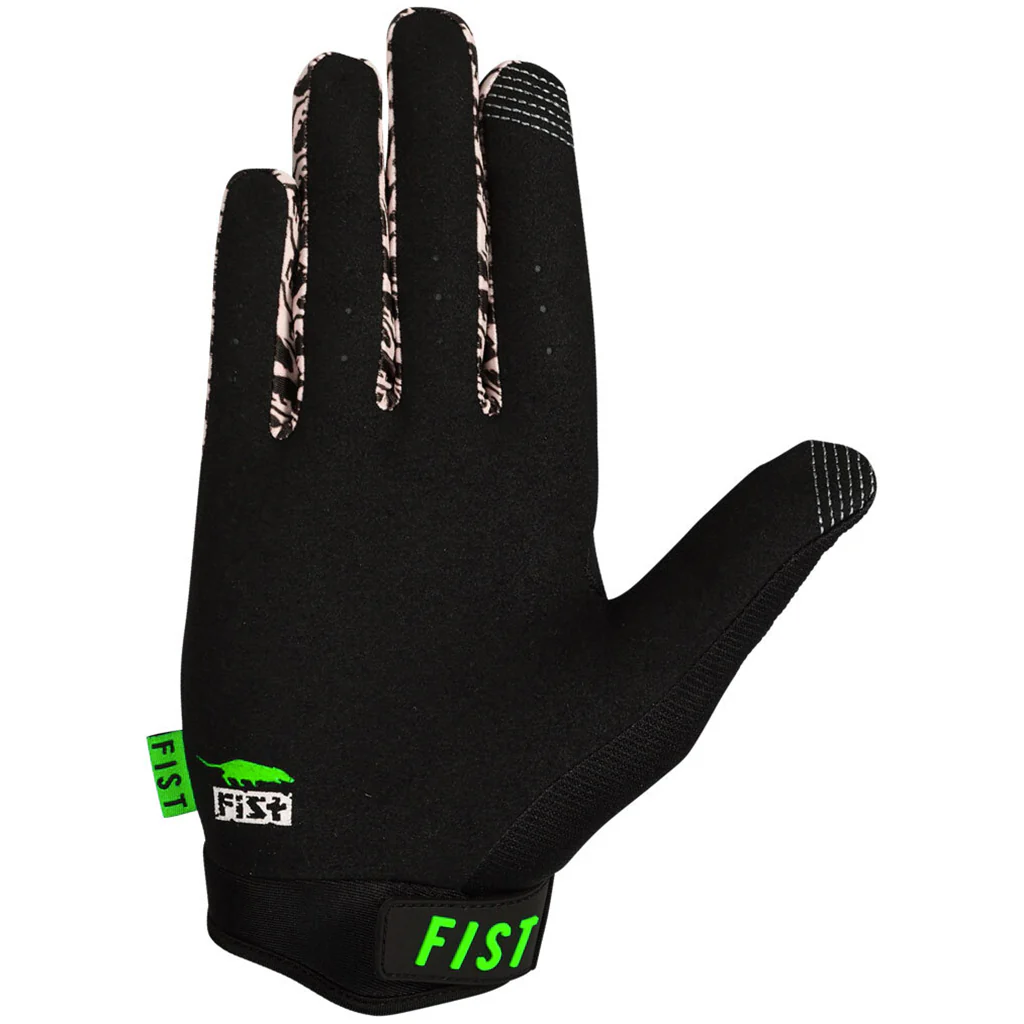 Rat Racing - Strapped Cheeseblock Green Gloves - Image 2