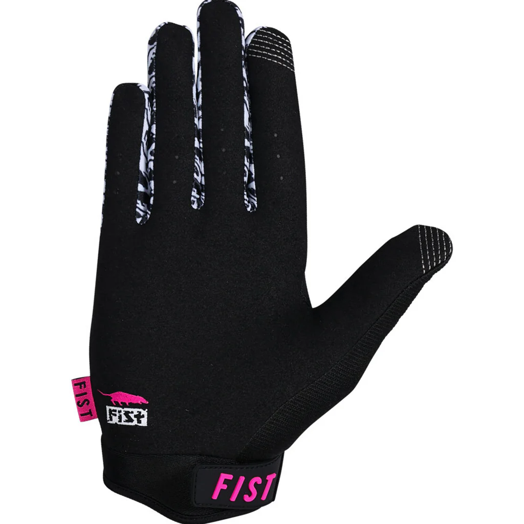 Rat Racing - Strapped Cheeseblock Pink Gloves - Image 2