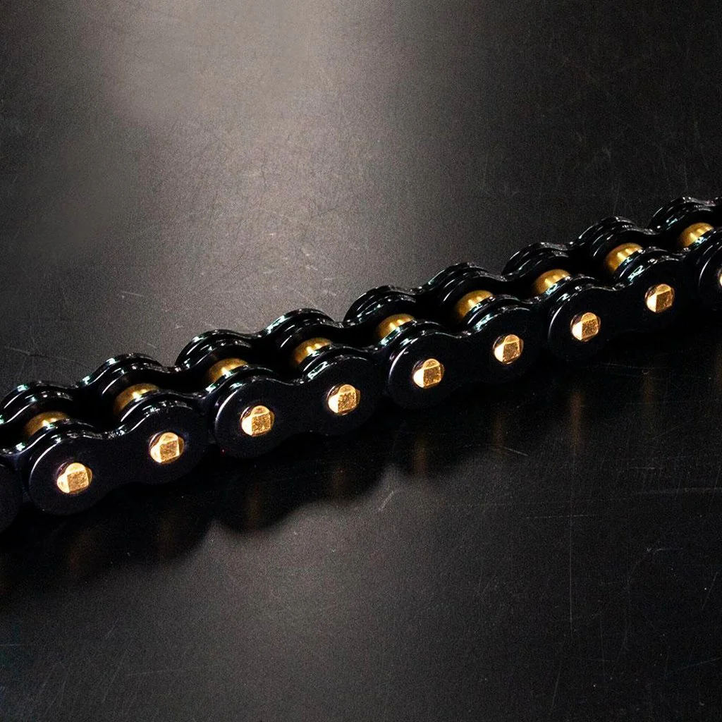 RK - 520 GXW 120 Link Black/Gold Chain - Image 2