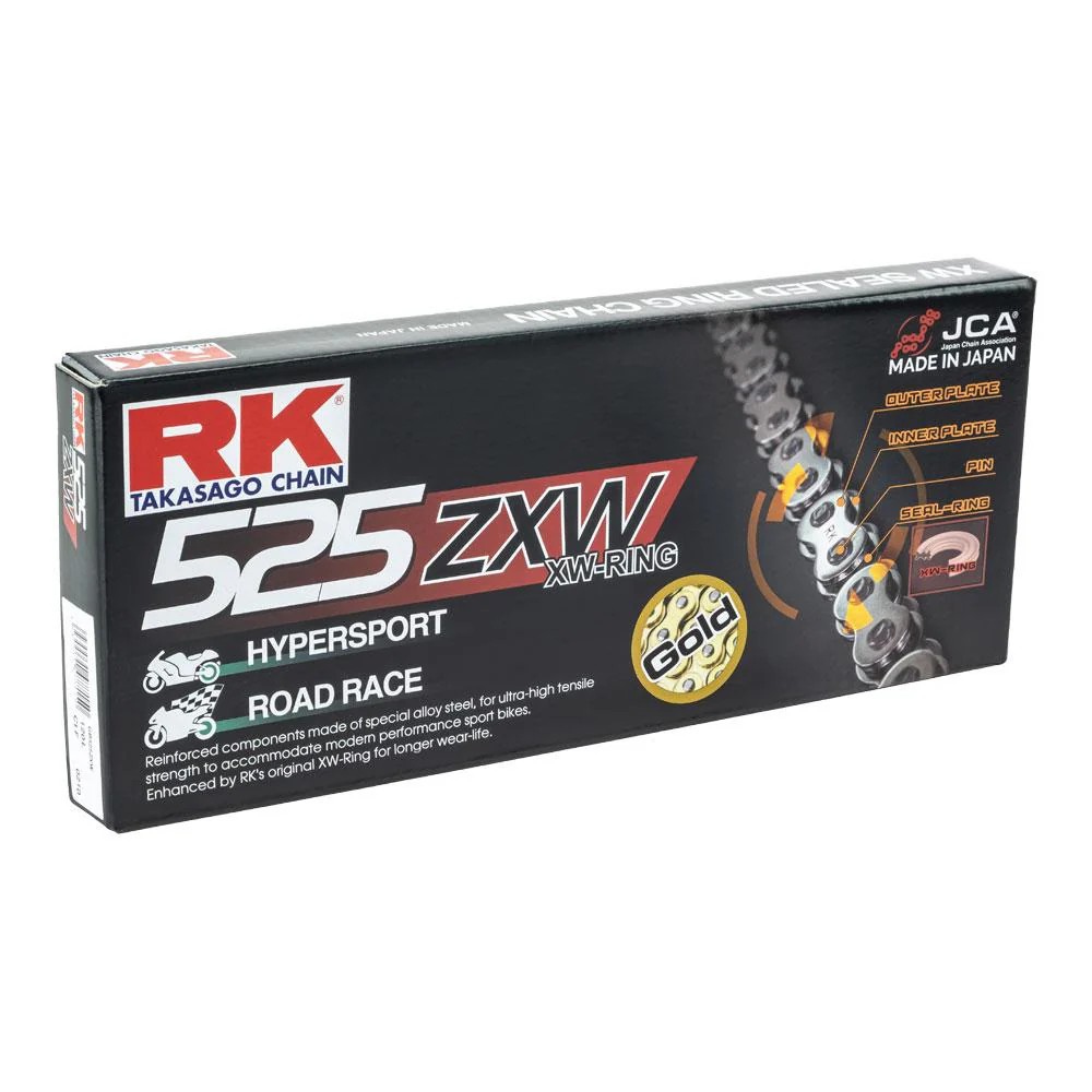 RK - GB525ZXW-120L Gold Chain - Image 2