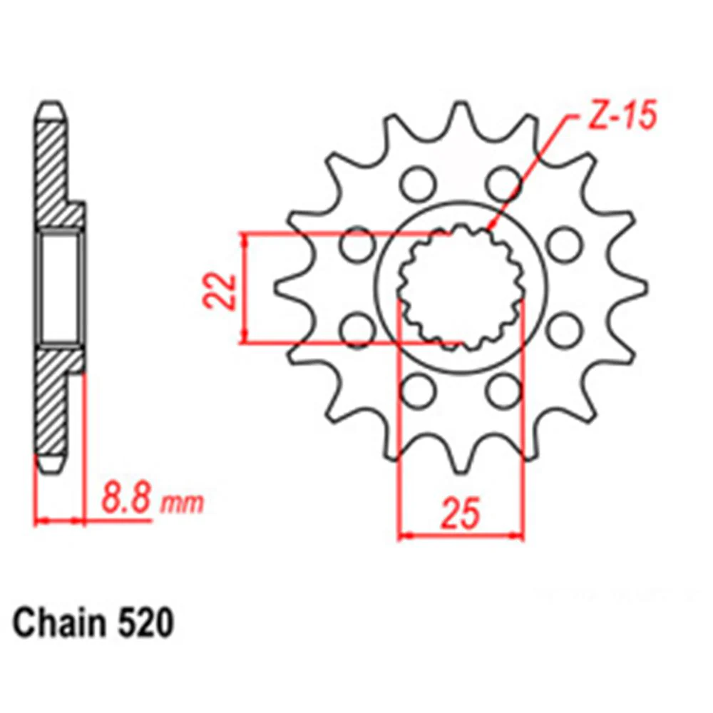 RK - KTM Front Sprocket