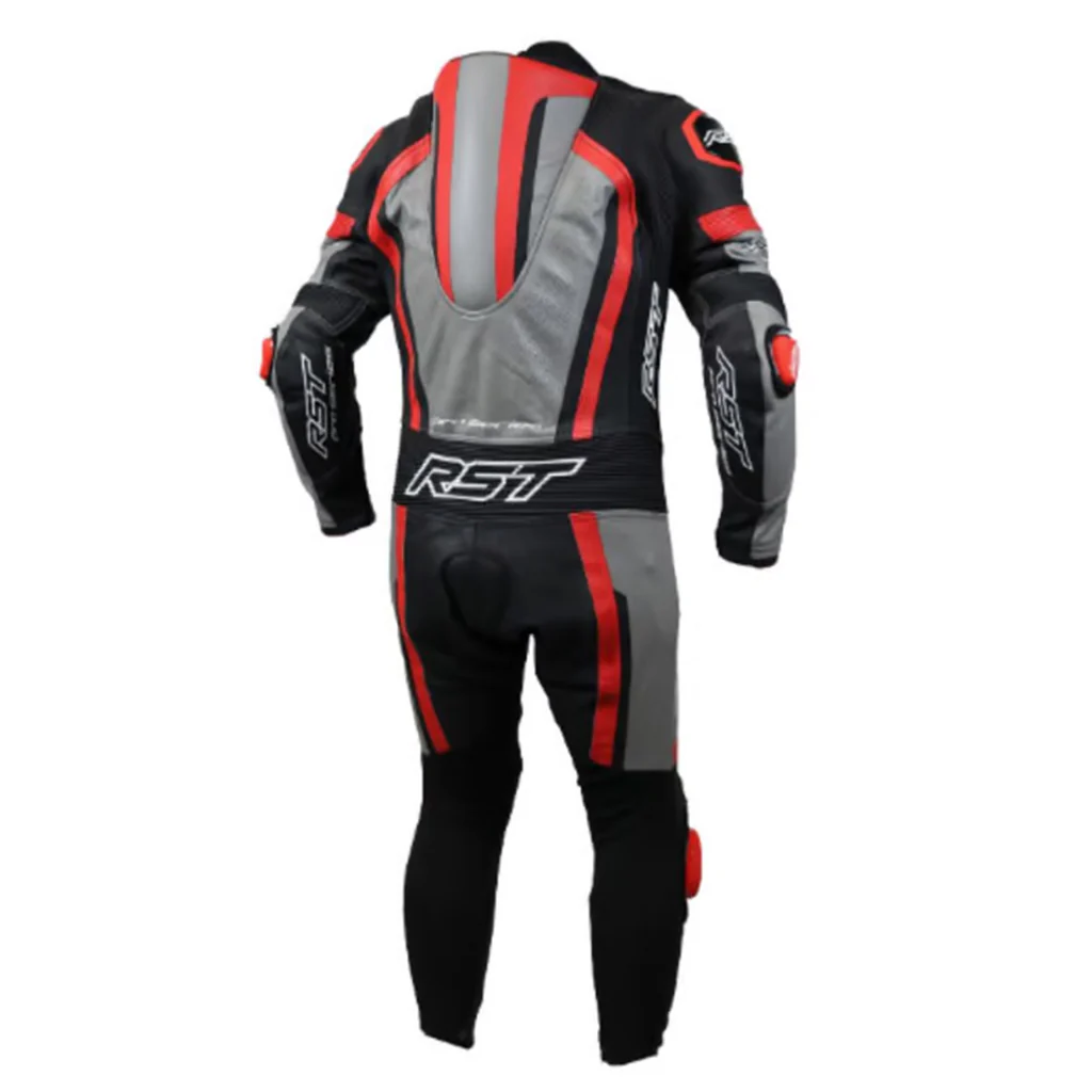RST - Pro Series EVO CE Black/Grey/Red Leather Suit - Image 2