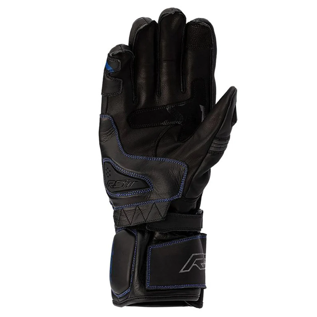 RST - S-1 CE Black/Blue Sport Gloves - Image 2