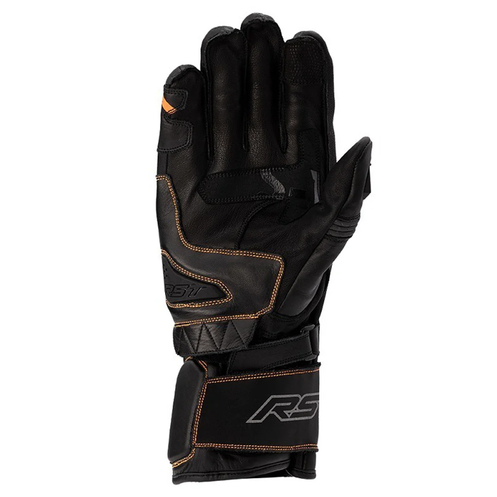 RST - S-1 CE Black/Grey/Orange Sport Gloves - Image 2