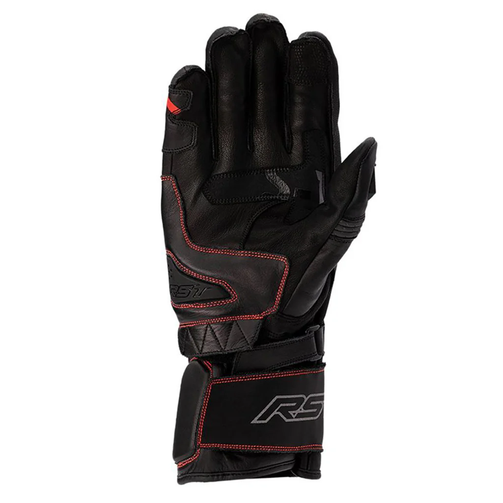 RST - S-1 CE Black/Red Sport Gloves - Image 2