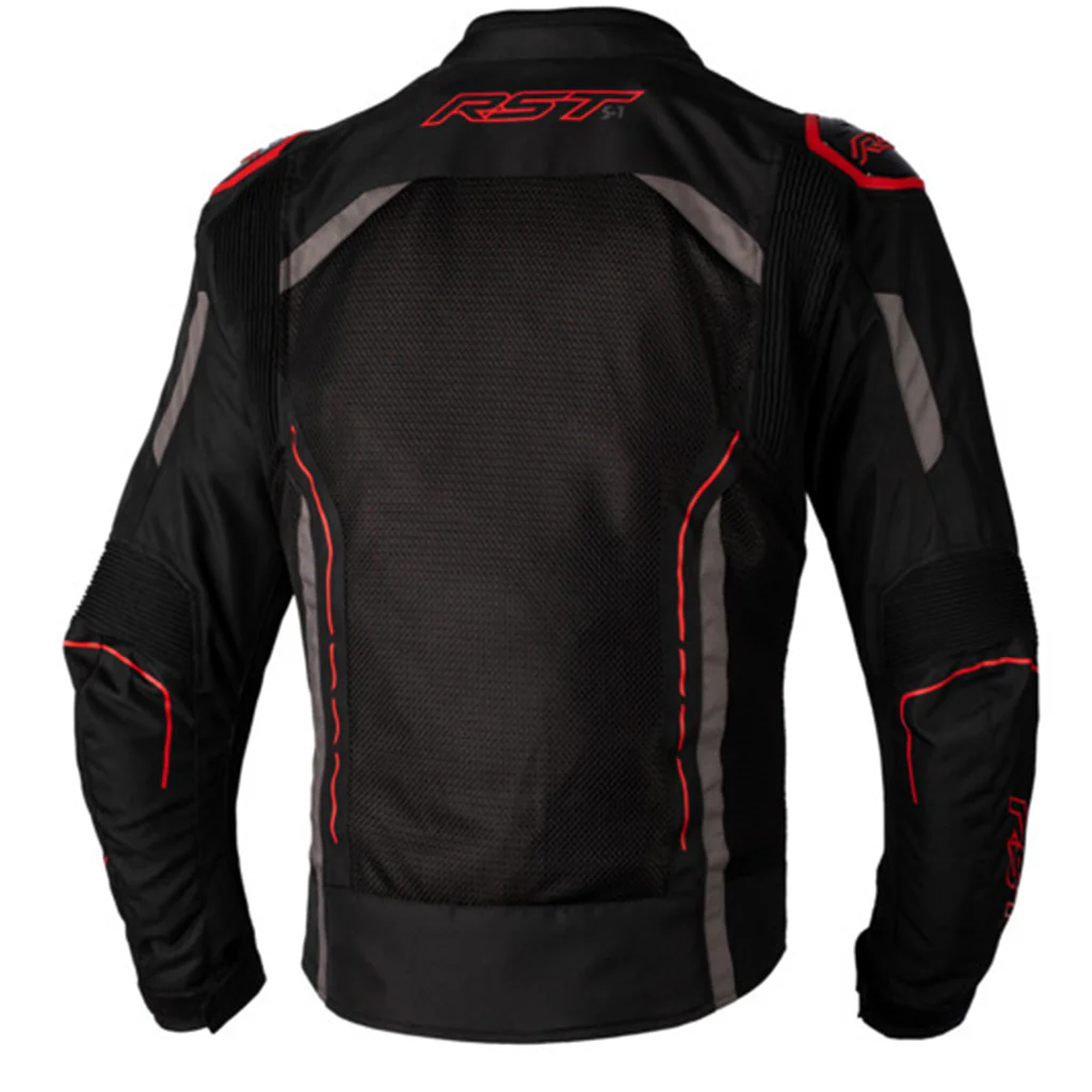 RST - S-1 CE Vented Black/Red Jacket - Image 2