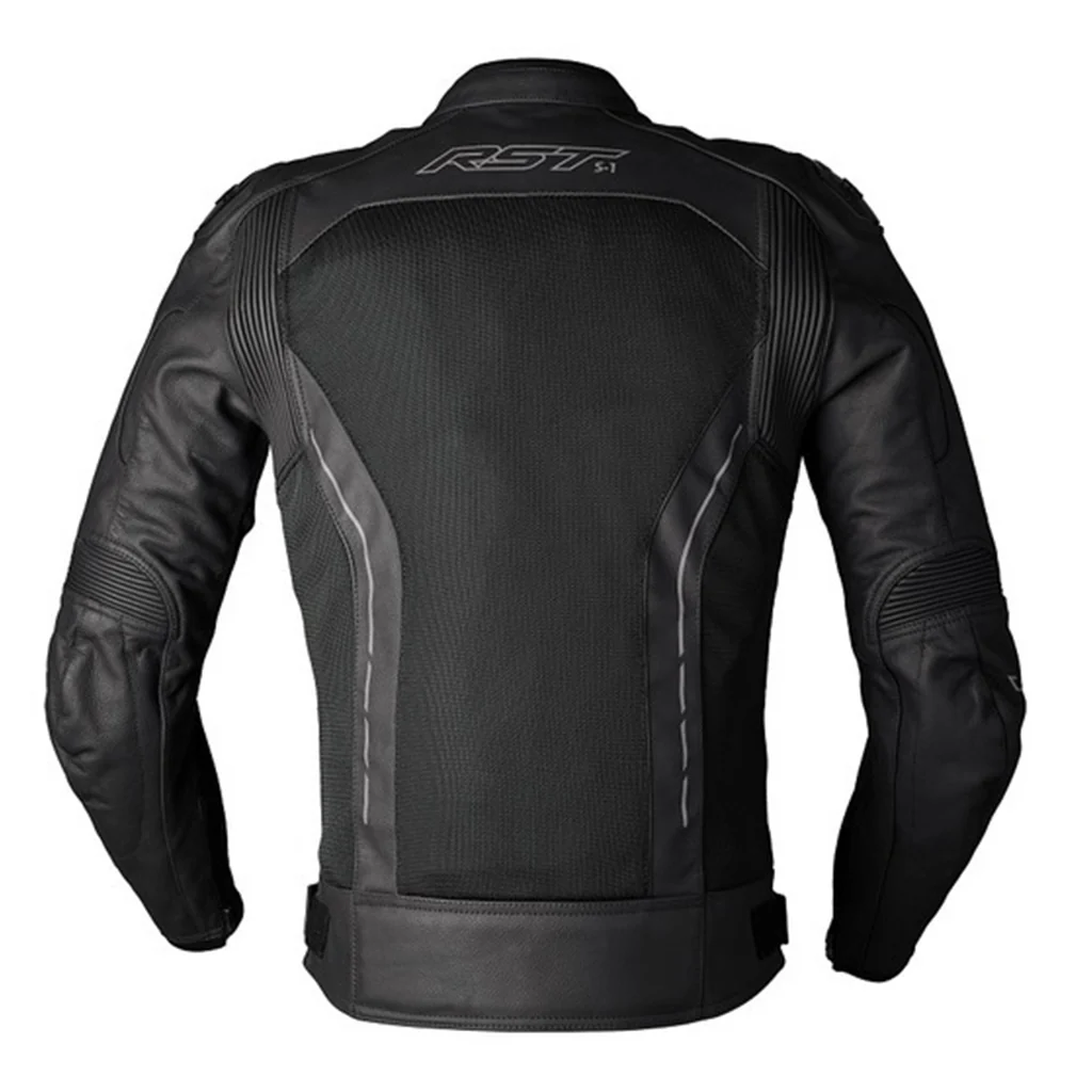 RST - S-1 Vented Leather/Mesh Black Jacket - Image 2