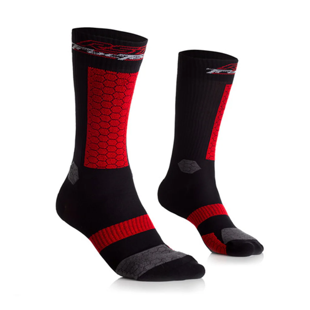RST - Tractech Black/Red Riding Socks