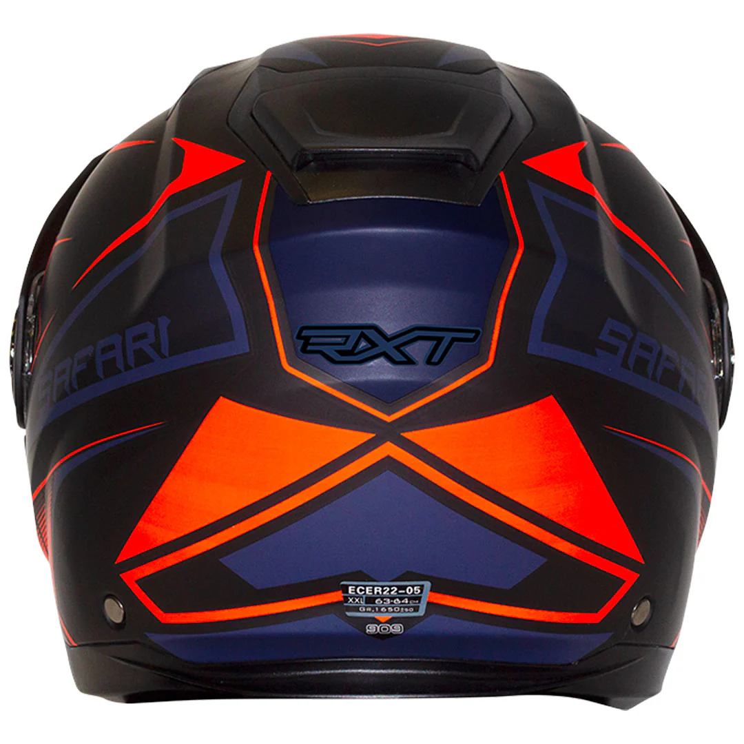 RXT - Safari Adventure Black/Orange Helmet - Image 3