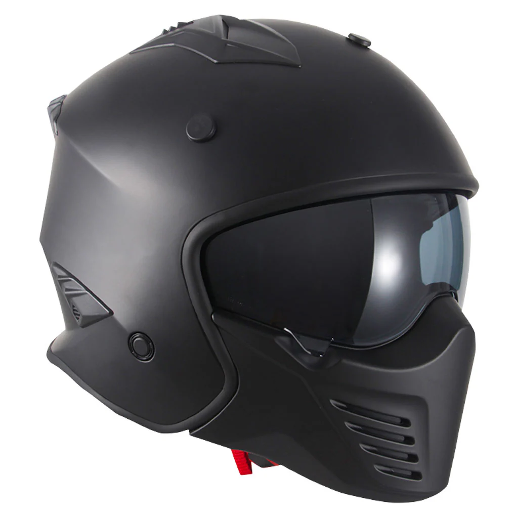RXT - Warrior 2 Matt Black Helmet - Image 2