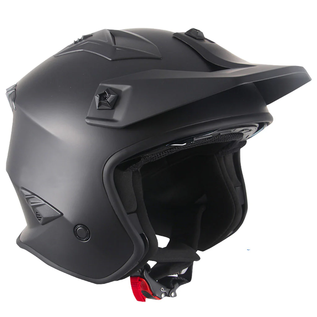 RXT - Warrior 2 Matt Black Helmet - Image 4