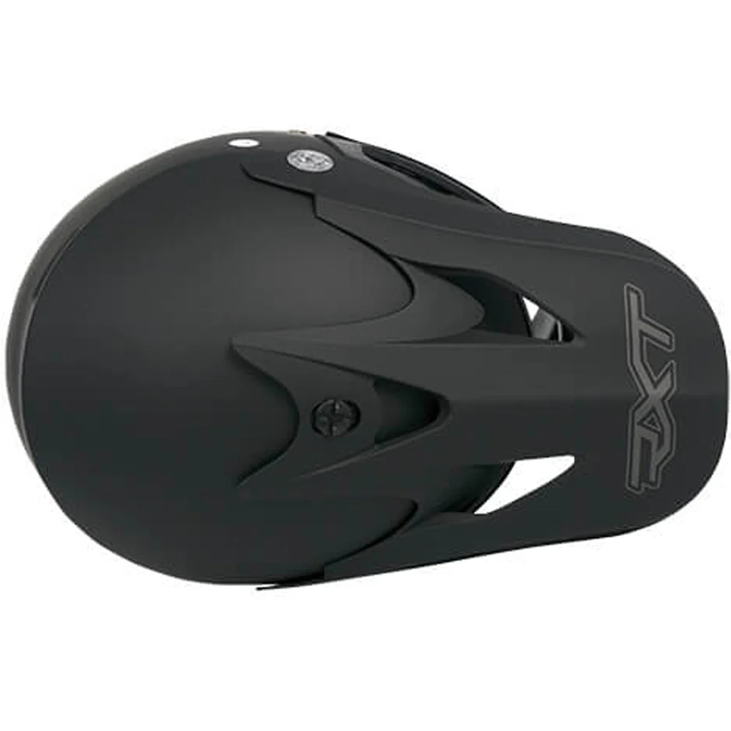 RXT - Youth Racer 4 Solid Black Helmet - Image 2