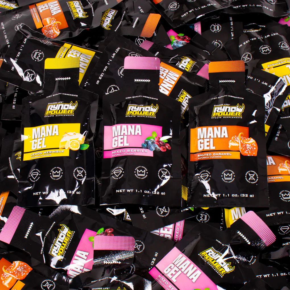 Ryno Power - 32g Mana Gel Mixed Berry Flavour - Image 2