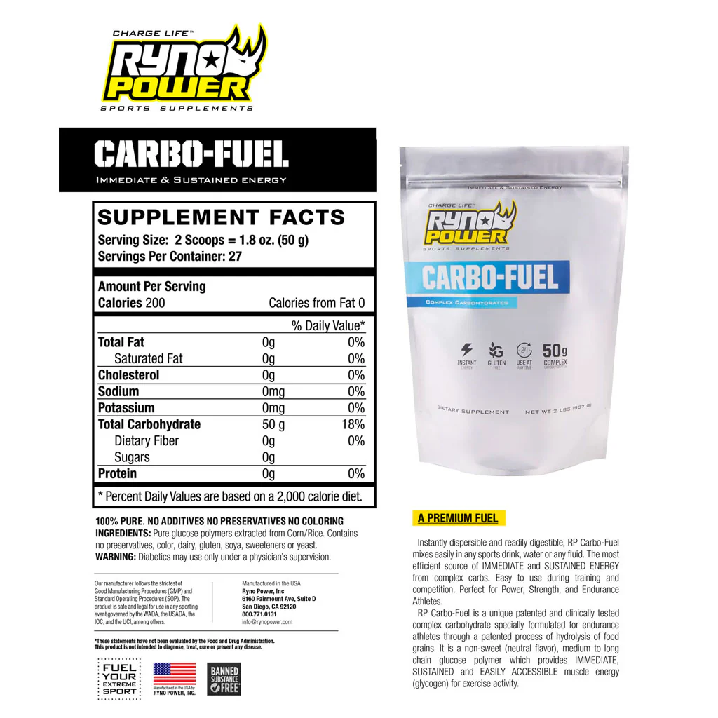 Ryno Power - Carbo-Fuel Powder - 454g - Image 2
