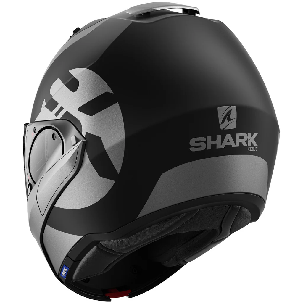Shark - Evo ES Kedje Matt Black/Anthracite Modular Helmet - Image 5