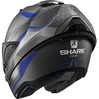 Shark - Evo ES Yari Matt Anthracite/Blue/Silver Helmet - Image 2