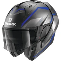 Shark - Evo ES Yari Matt Anthracite/Blue/Silver Helmet - Image 4